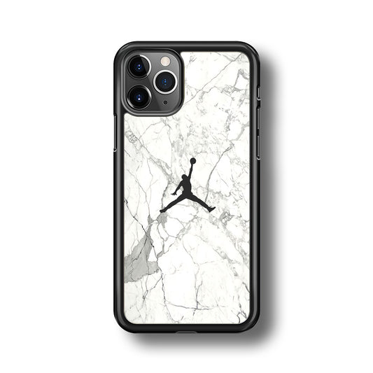 Air Jordan Marble Soft Black iPhone 11 Pro Case