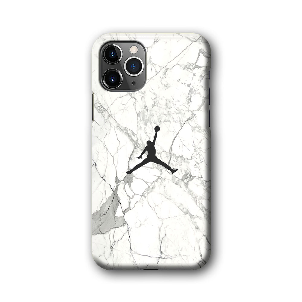 Air Jordan Marble Soft Black iPhone 11 Pro Case