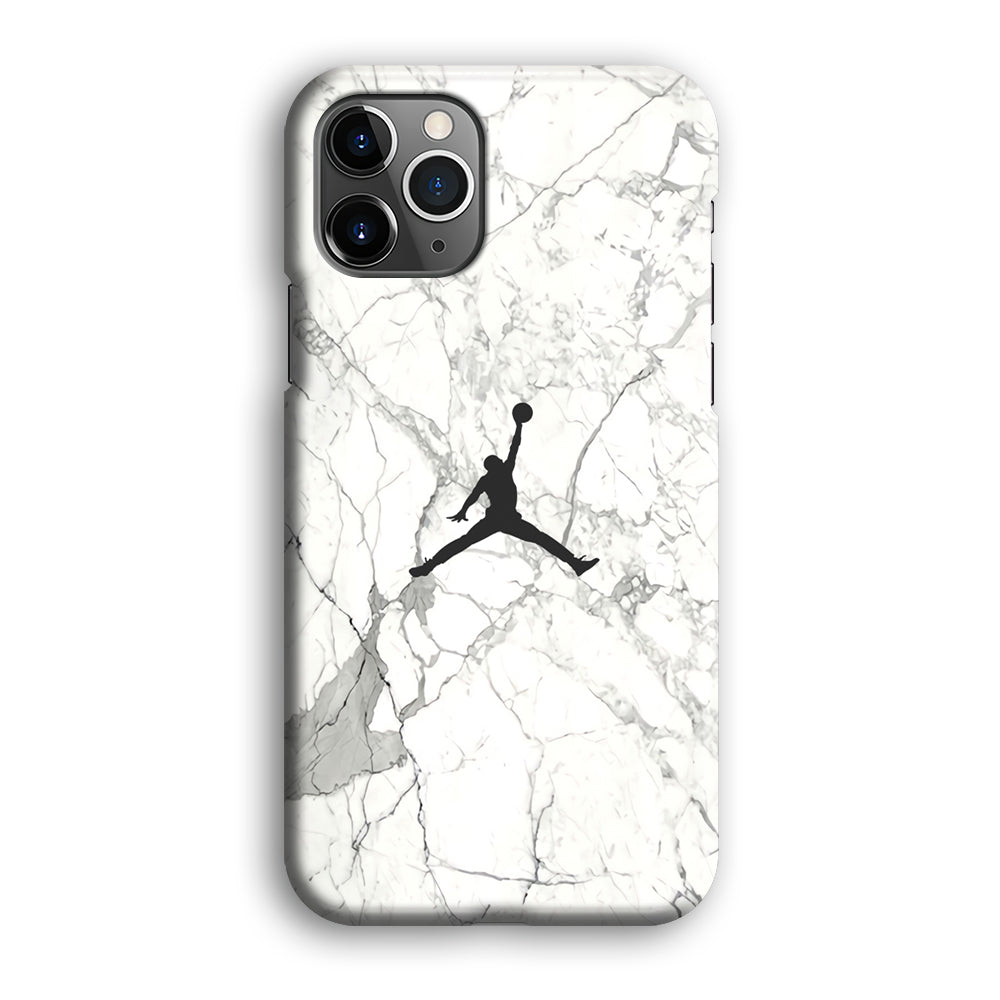 Air Jordan Marble Soft Black iPhone 12 Pro Max Case