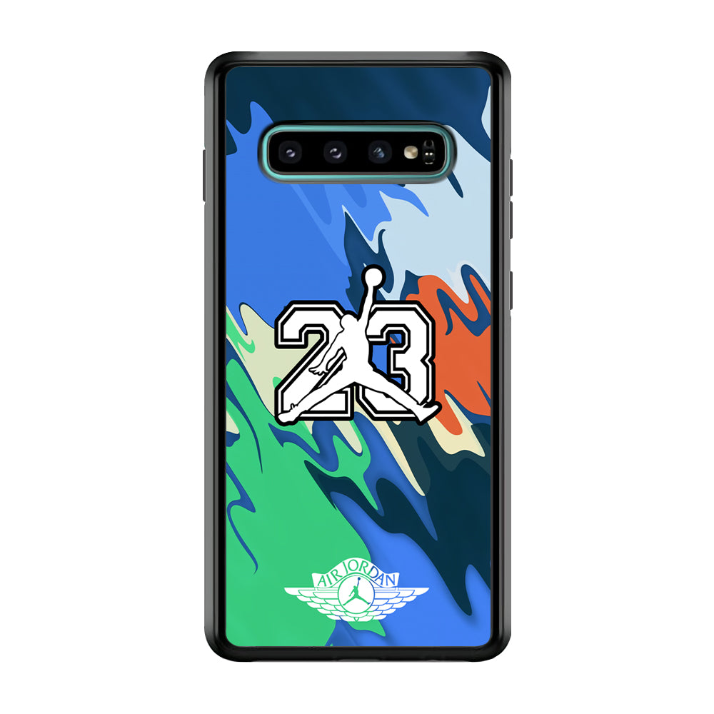 Air Jordan Melt Colour Samsung Galaxy S10 Plus Case