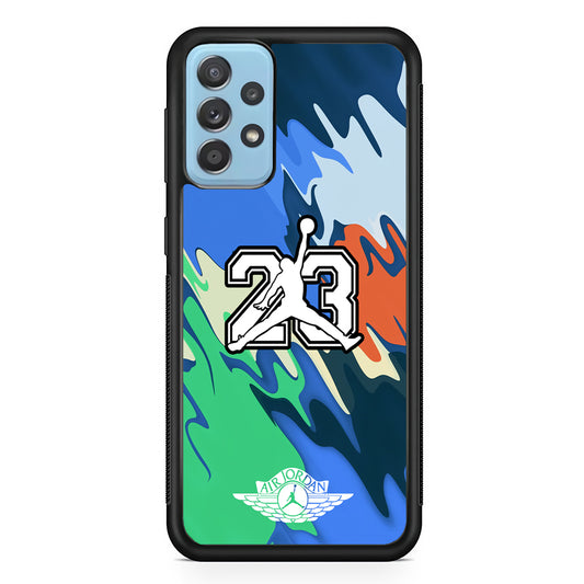 Air Jordan Melt Colour Samsung Galaxy A52 Case