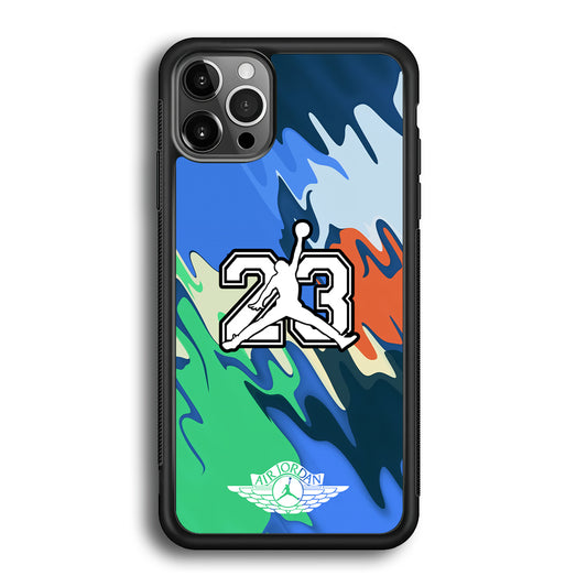 Air Jordan Melt Colour iPhone 12 Pro Case