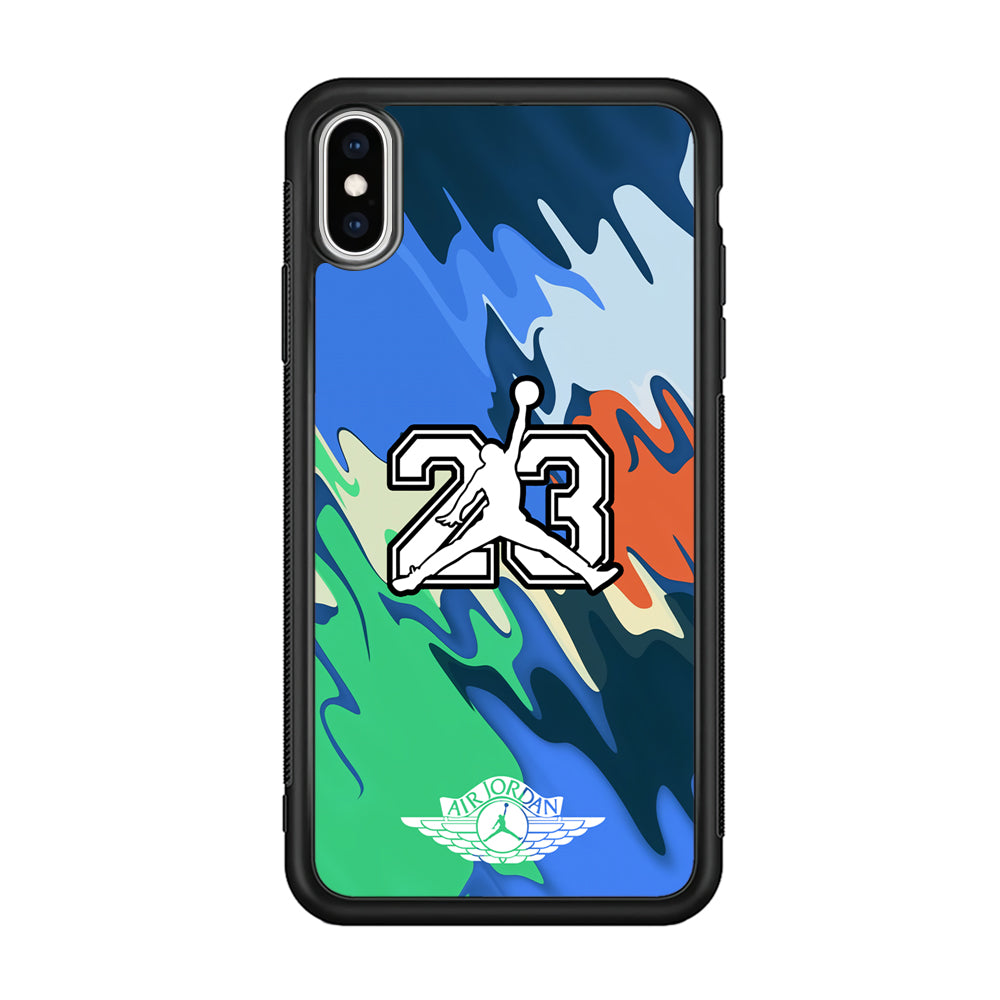 Air Jordan Melt Colour iPhone X Case