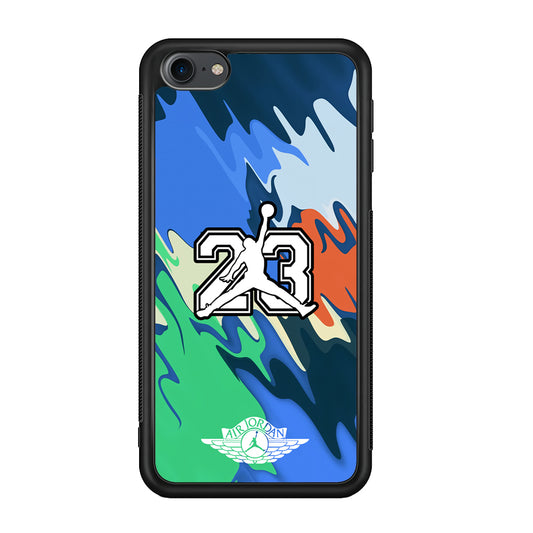 Air Jordan Melt Colour iPod Touch 6 Case - Carneyforia