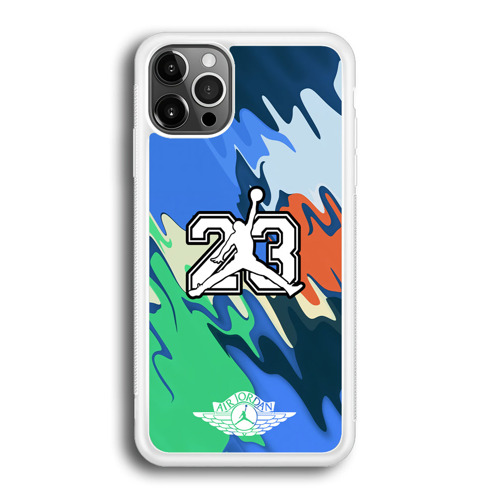 Air Jordan Melt Colour iPhone 12 Pro Case