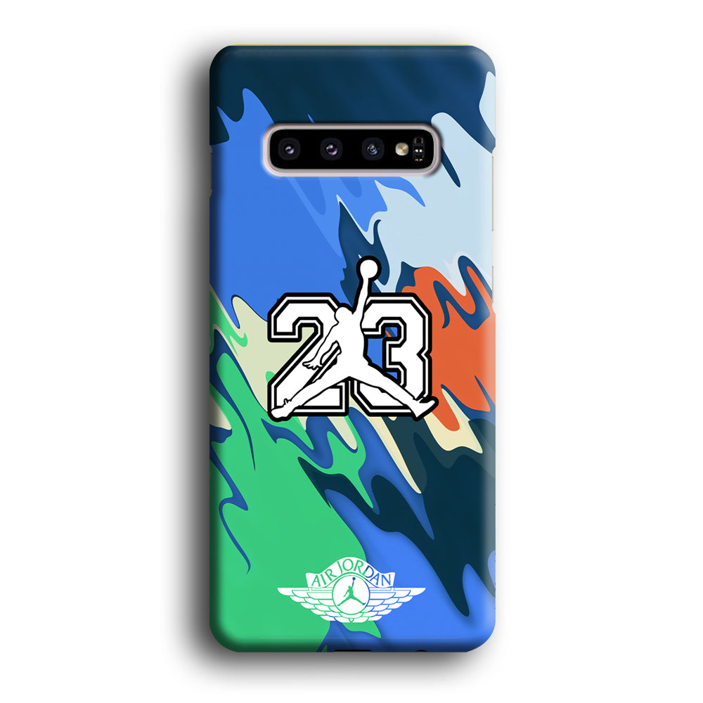 Air Jordan Melt Colour Samsung Galaxy S10 Case