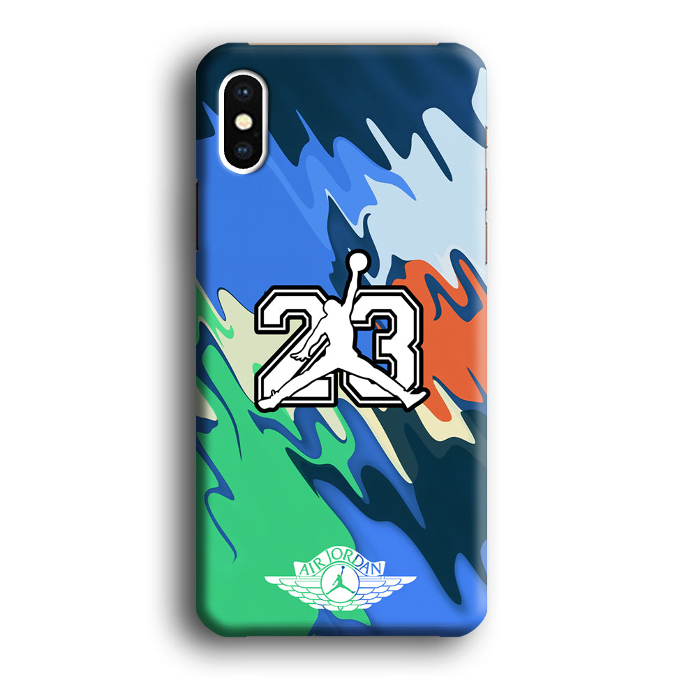 Air Jordan Melt Colour iPhone XS Case