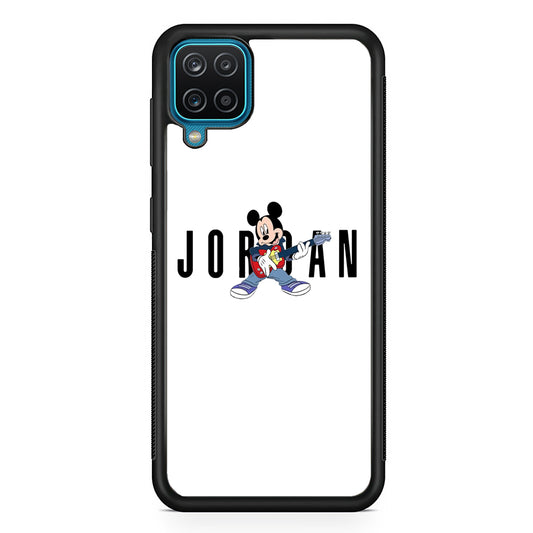 Air Jordan Mickey Guitar Samsung Galaxy A12 Case