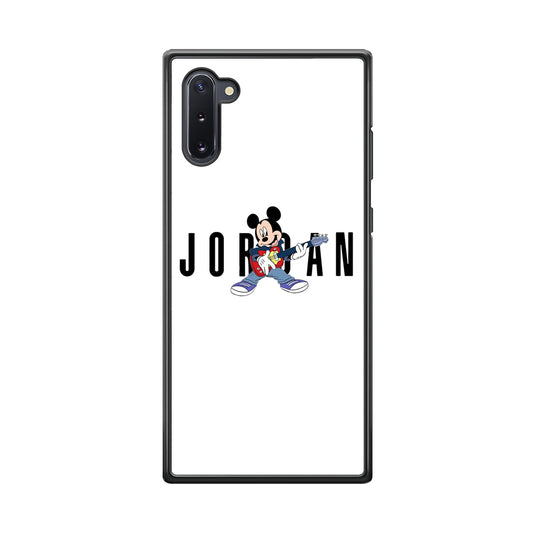 Air Jordan Mickey Guitar Samsung Galaxy Note 10 Case