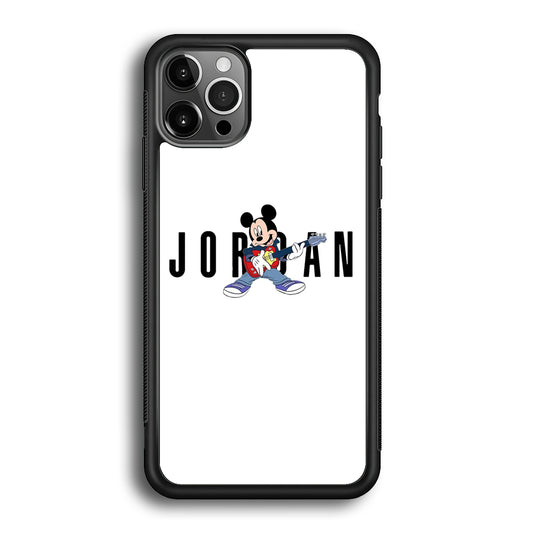Air Jordan Mickey Guitar iPhone 12 Pro Case