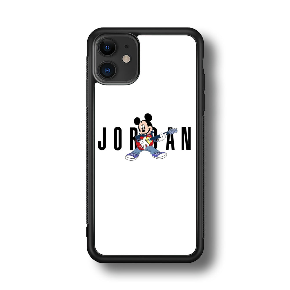 Air Jordan Mickey Guitar iPhone 11 Case