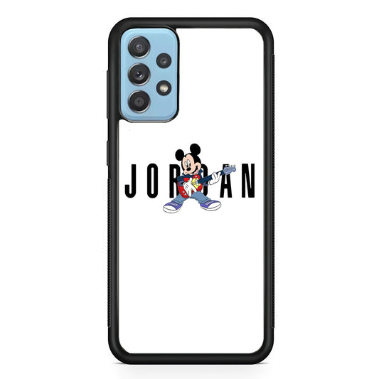 Air Jordan Mickey Guitar Samsung Galaxy A52 Case