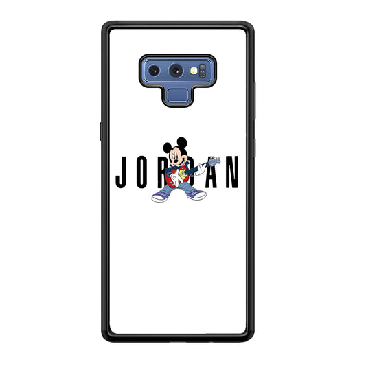 Air Jordan Mickey Guitar Samsung Galaxy Note 9 Case