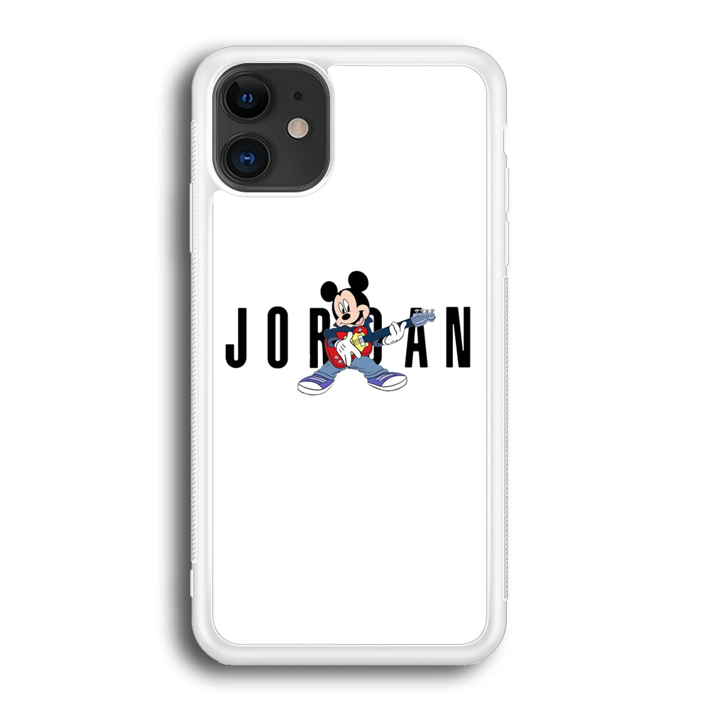 Air Jordan Mickey Guitar iPhone 12 Case