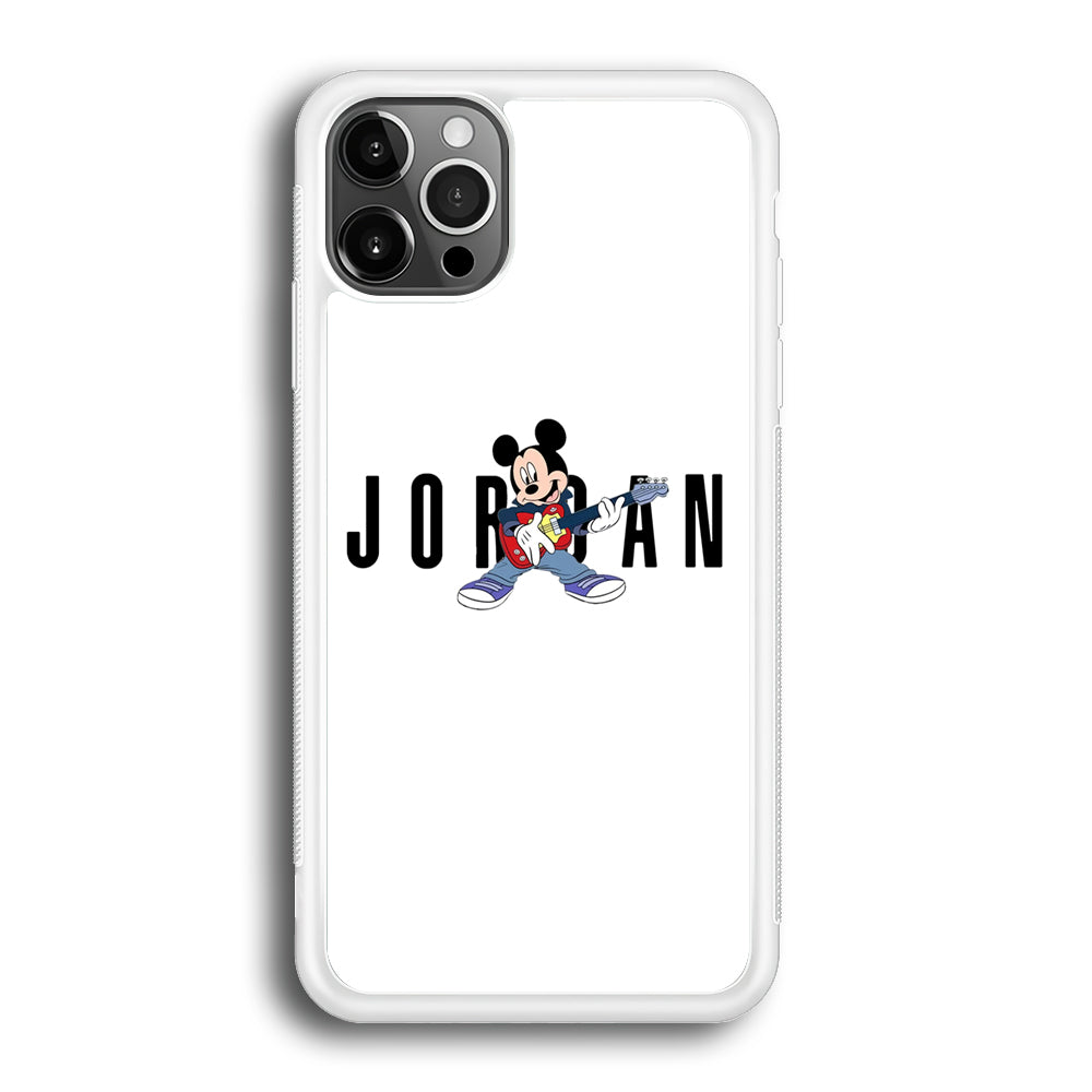 Air Jordan Mickey Guitar iPhone 12 Pro Max Case