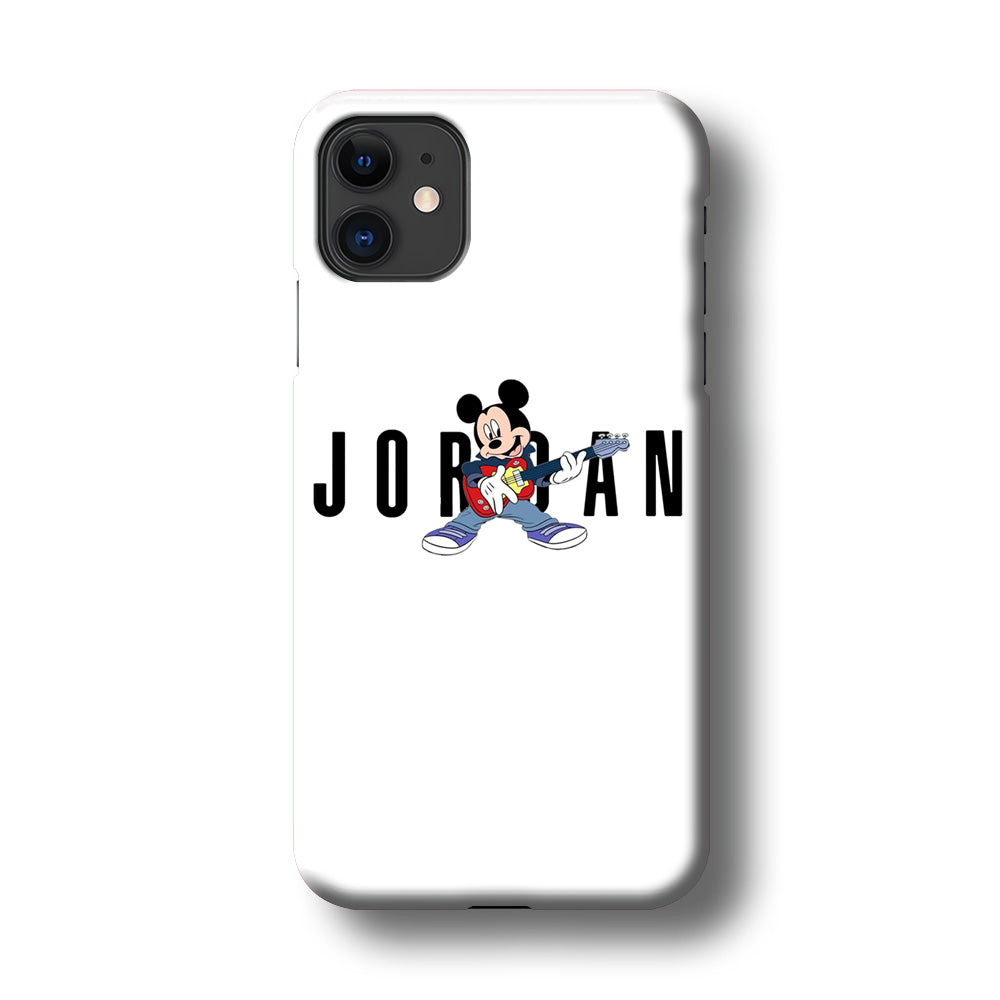 Air Jordan Mickey Guitar iPhone 11 Case