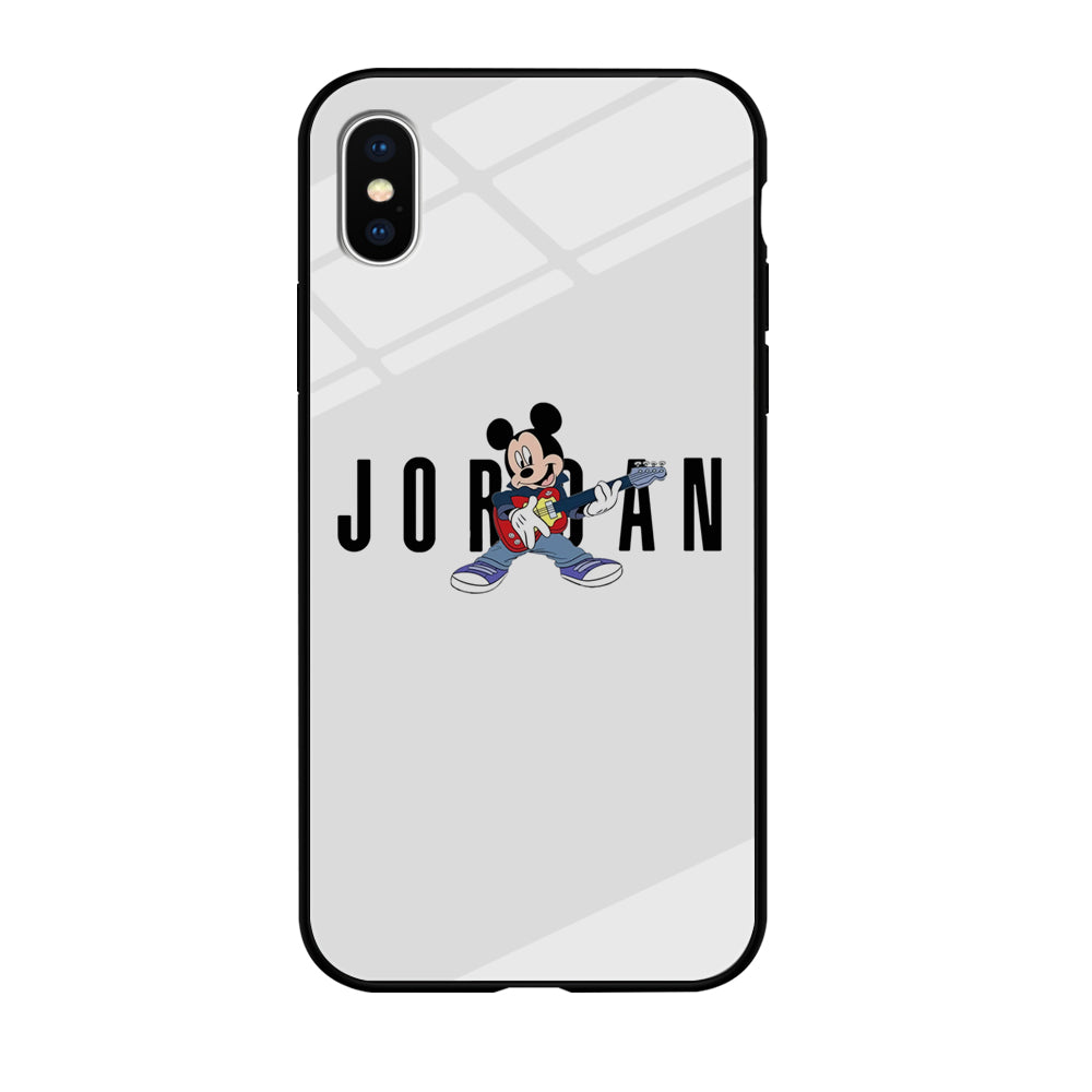 Air Jordan Mickey Guitar iPhone XS Case