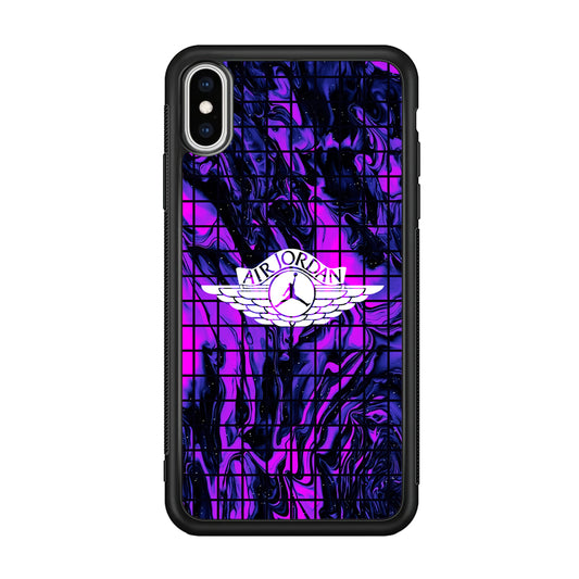 Air Jordan Net Marble iPhone XS Case