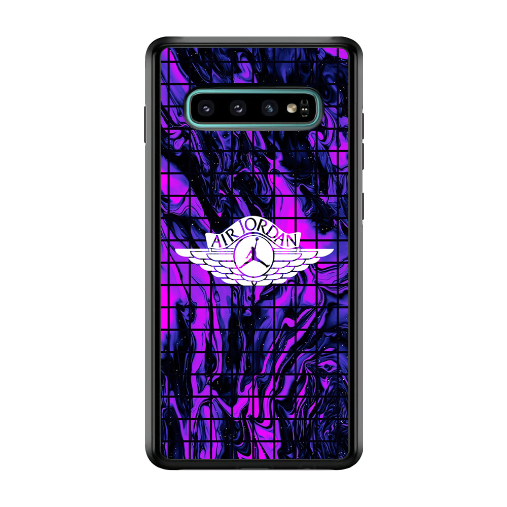 Air Jordan Net Marble Samsung Galaxy S10 Plus Case
