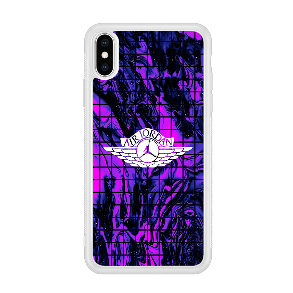 Air Jordan Net Marble iPhone X Case