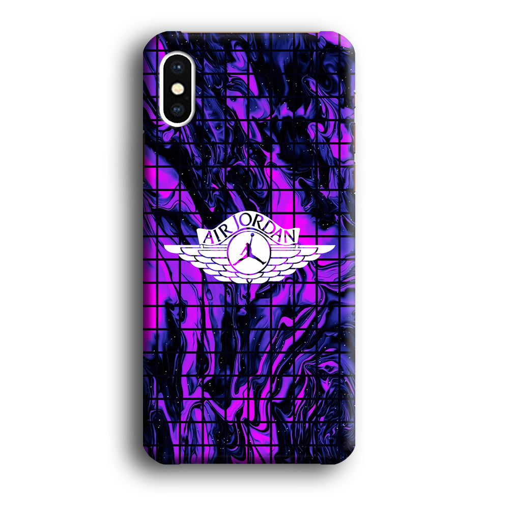 Air Jordan Net Marble iPhone X Case