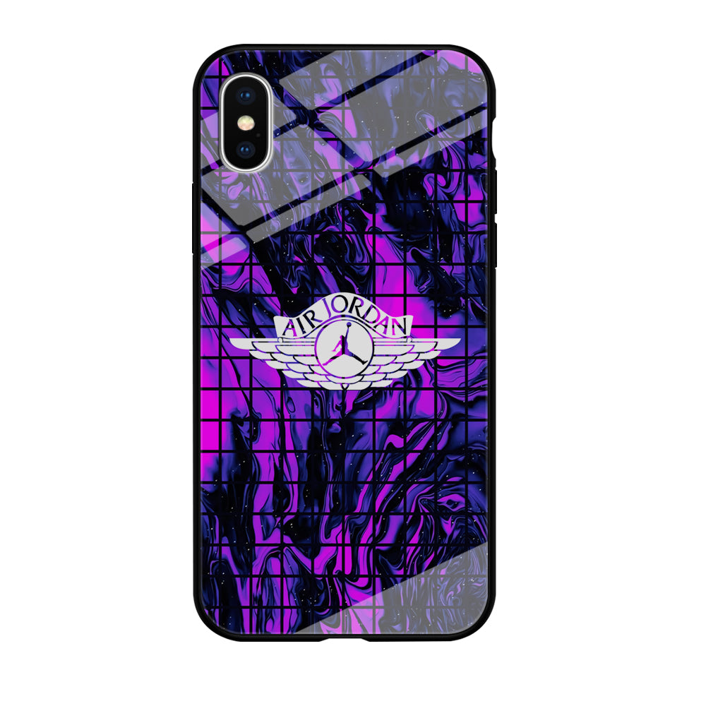 Air Jordan Net Marble iPhone X Case