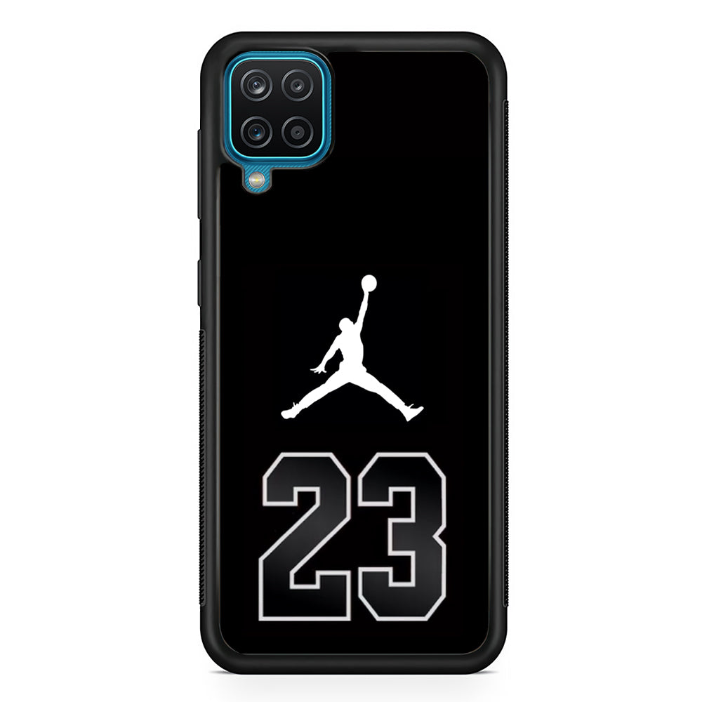 Air Jordan Number Jersey Samsung Galaxy A12 Case