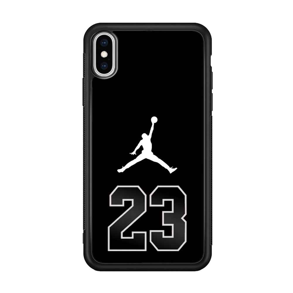 Air Jordan Number Jersey iPhone XS Case