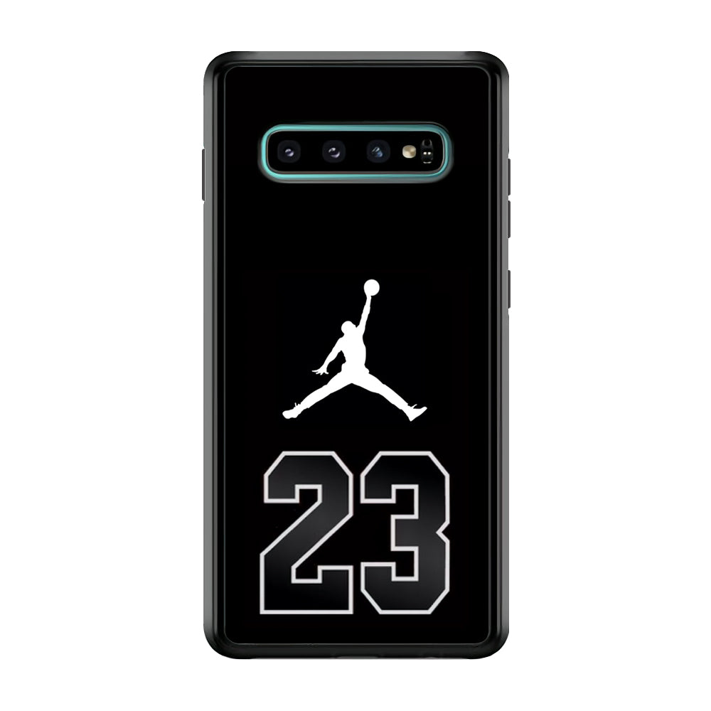 Air Jordan Number Jersey Samsung Galaxy S10 Case