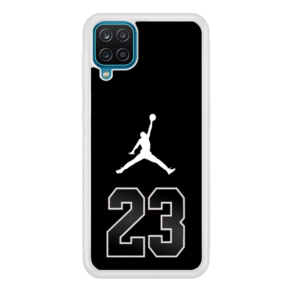 Air Jordan Number Jersey Samsung Galaxy A12 Case