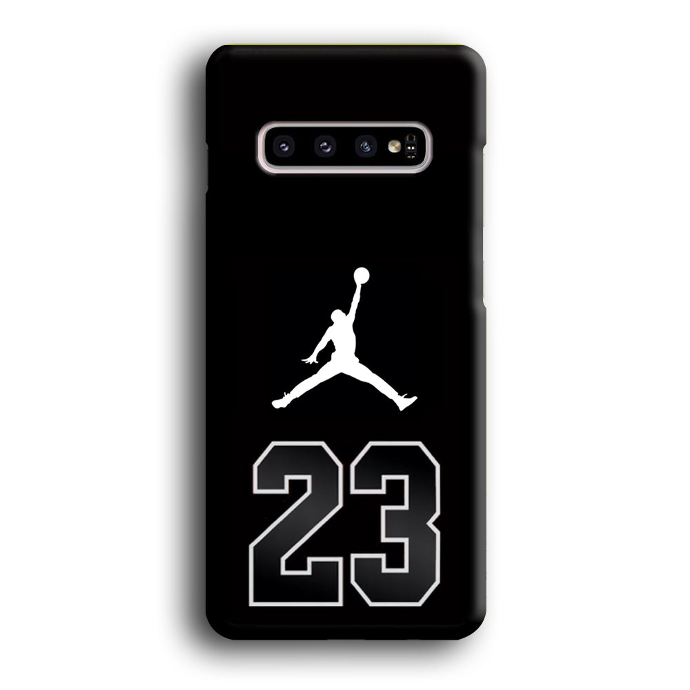 Air Jordan Number Jersey Samsung Galaxy S10 Case