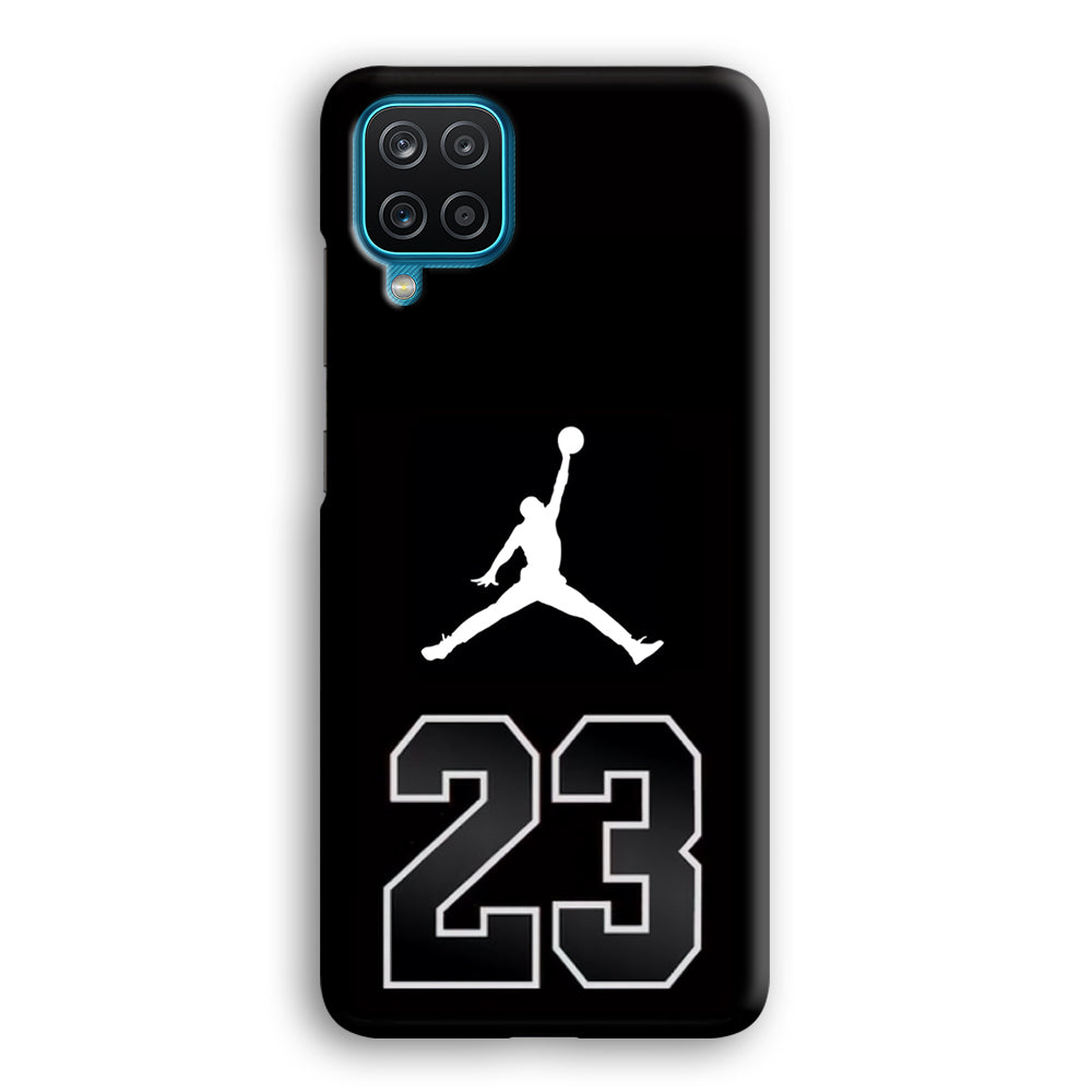 Air Jordan Number Jersey Samsung Galaxy A12 Case