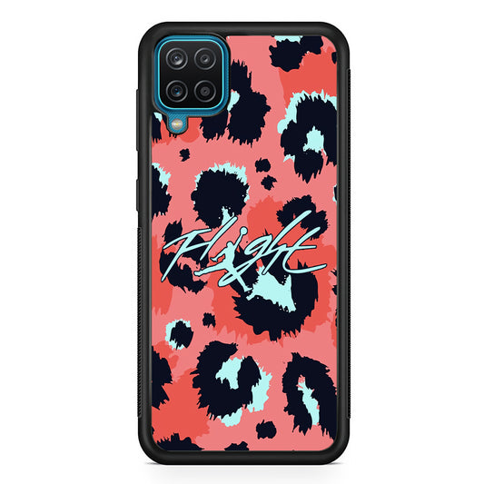 Air Jordan Pattern Of Leopard Samsung Galaxy A12 Case