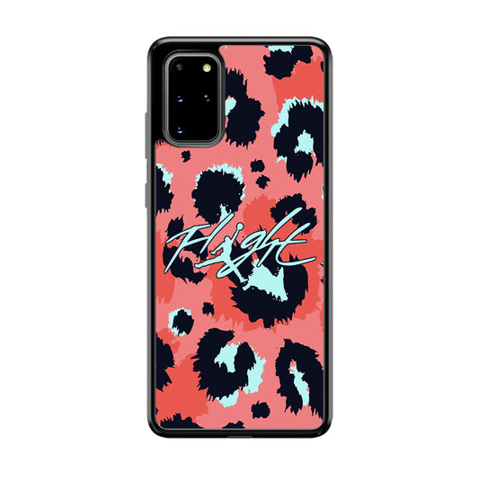 Air Jordan Pattern Of Leopard Samsung Galaxy S20 Plus Case