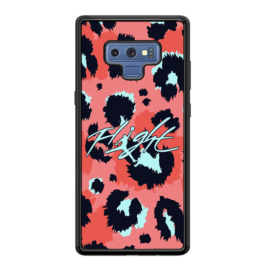 Air Jordan Pattern Of Leopard Samsung Galaxy Note 9 Case