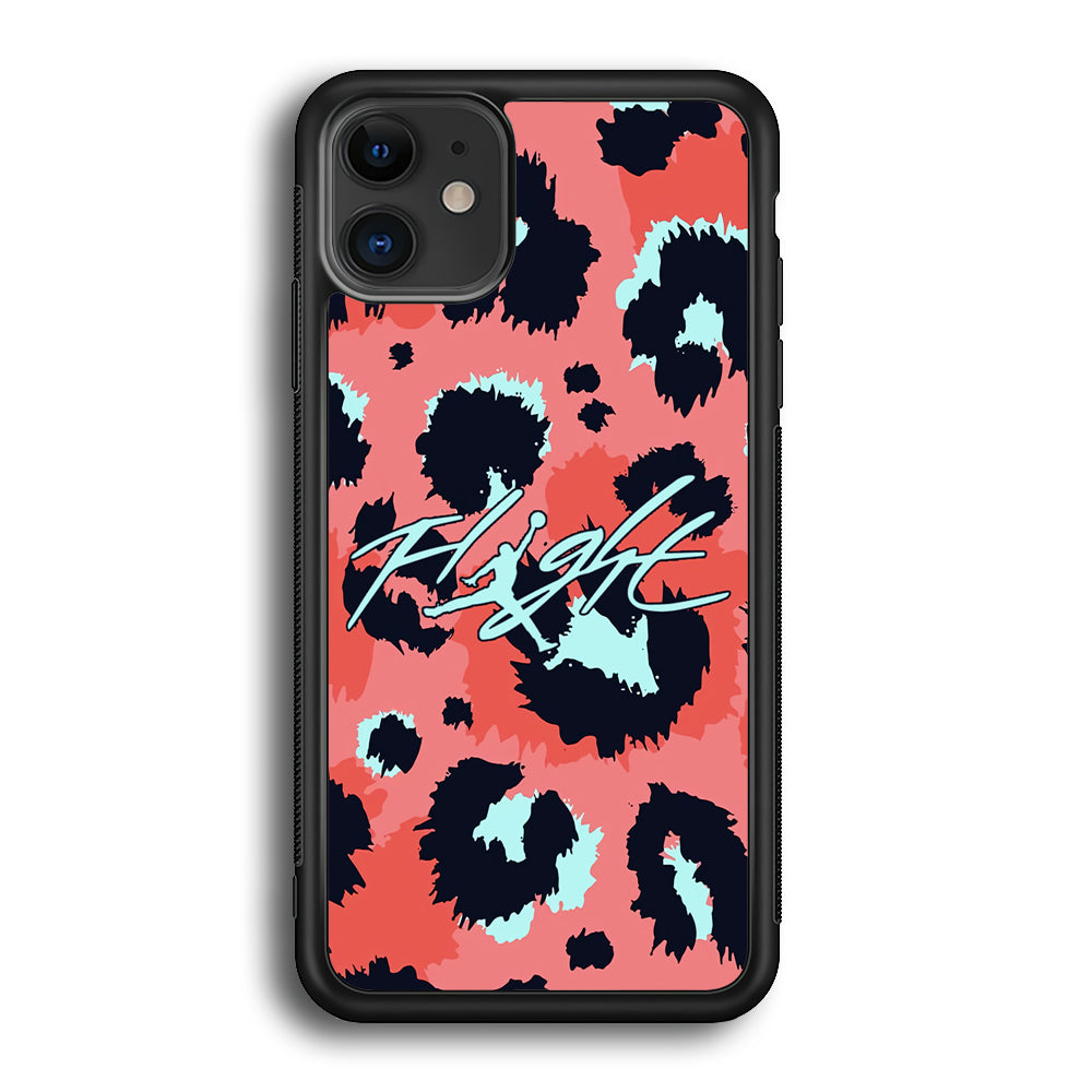 Air Jordan Pattern Of Leopard iPhone 12 Case