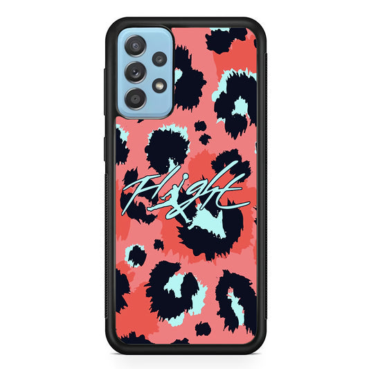 Air Jordan Pattern Of Leopard Samsung Galaxy A52 Case