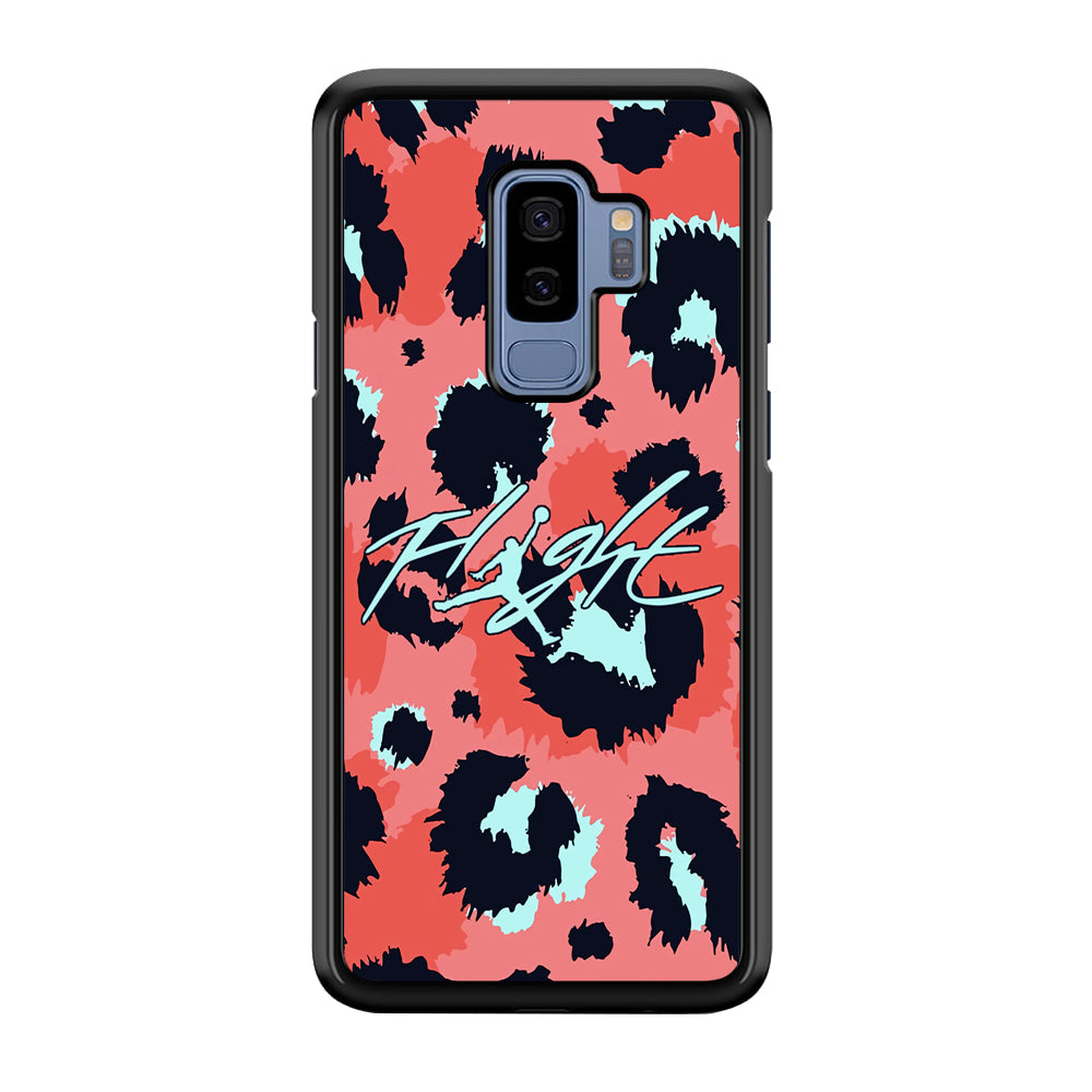 Air Jordan Pattern Of Leopard Samsung Galaxy S9 Plus Case