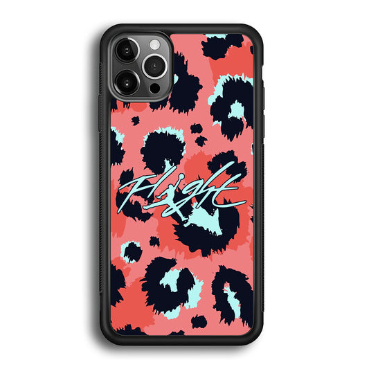 Air Jordan Pattern Of Leopard iPhone 12 Pro Case