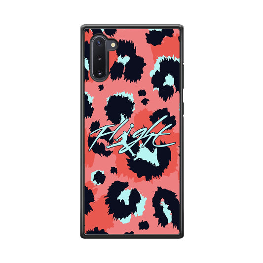 Air Jordan Pattern Of Leopard Samsung Galaxy Note 10 Case