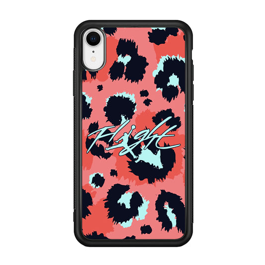 Air Jordan Pattern Of Leopard iPhone XR Case