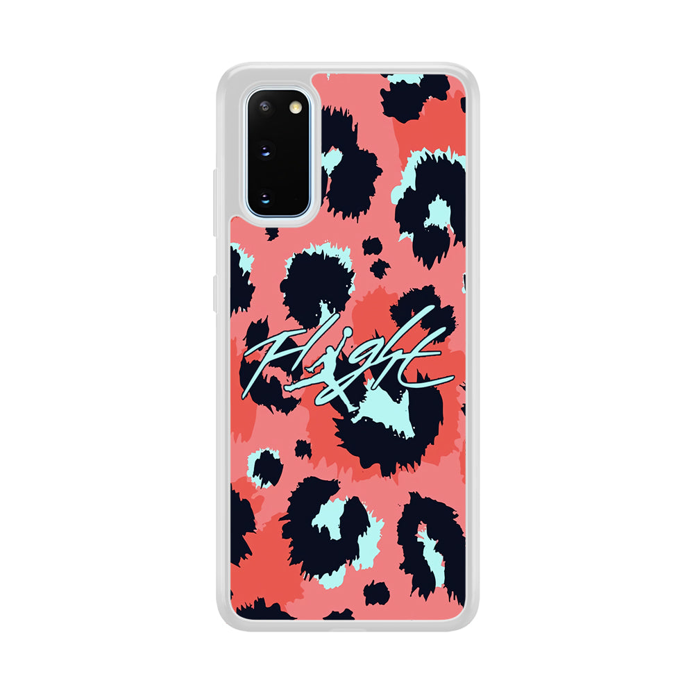 Air Jordan Pattern Of Leopard Samsung Galaxy S20 Case