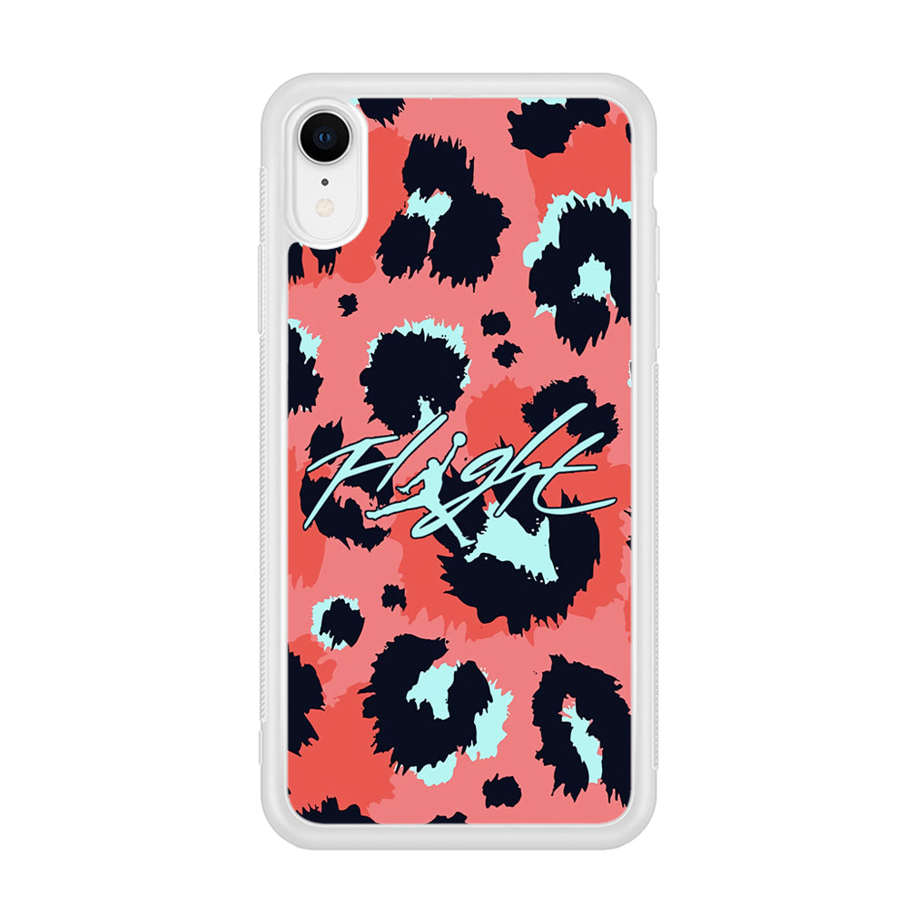 Air Jordan Pattern Of Leopard iPhone XR Case