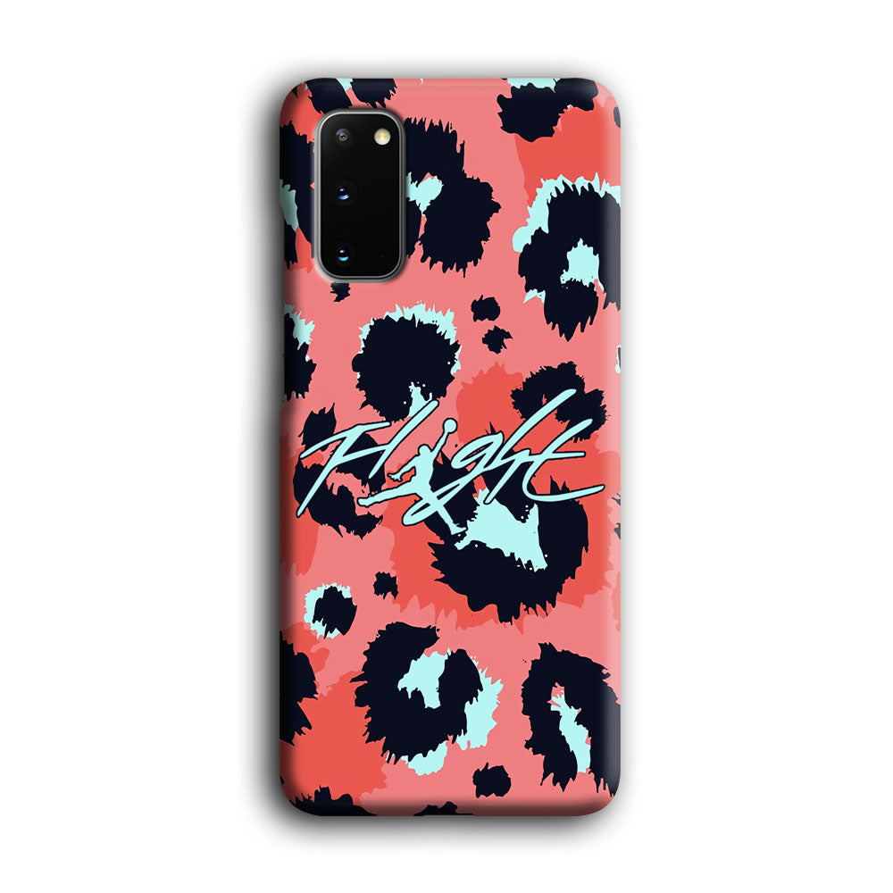 Air Jordan Pattern Of Leopard Samsung Galaxy S20 Case