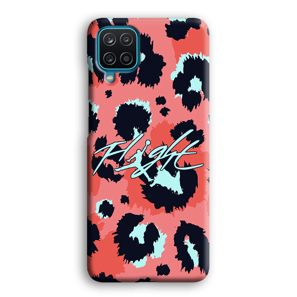 Air Jordan Pattern Of Leopard Samsung Galaxy A12 Case