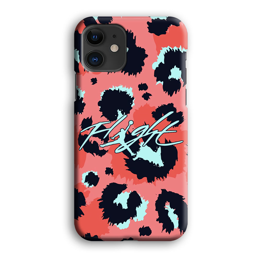 Air Jordan Pattern Of Leopard iPhone 12 Case