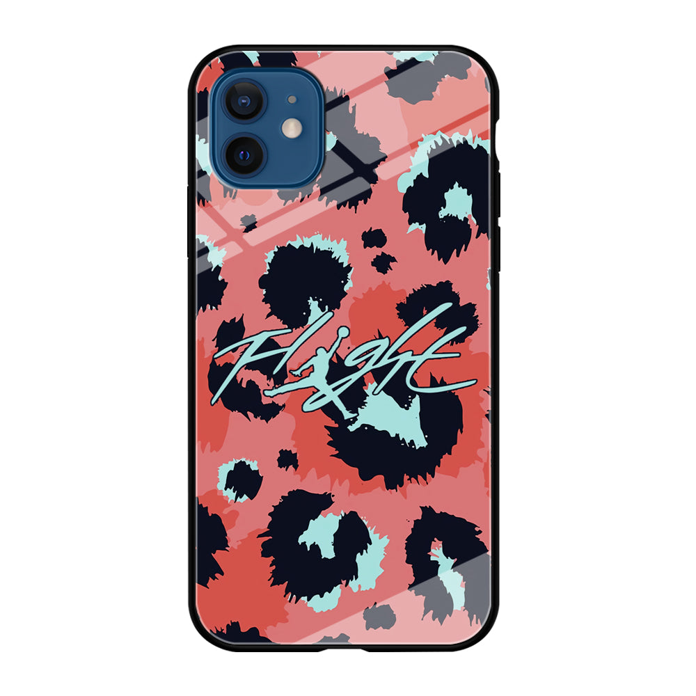 Air Jordan Pattern Of Leopard iPhone 12 Case