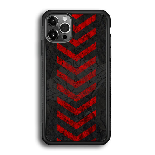 Air Jordan Red Signal iPhone 12 Pro Max Case