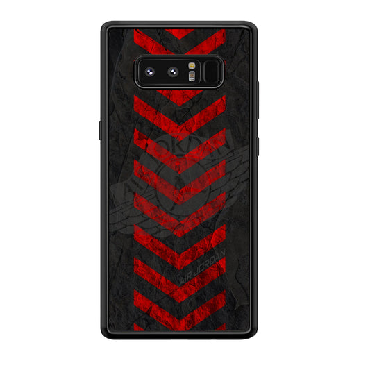 Air Jordan Red Signal Samsung Galaxy Note 8 Case