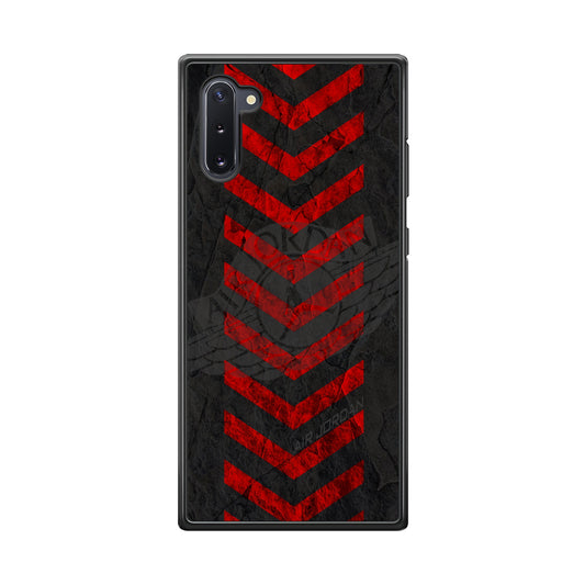 Air Jordan Red Signal Samsung Galaxy Note 10 Case